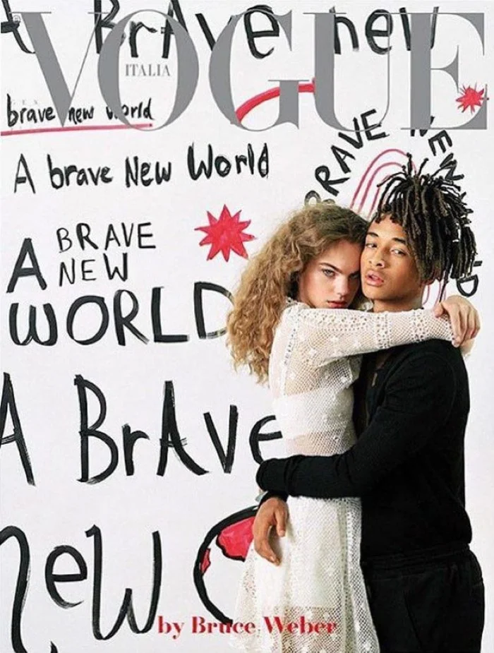 女性情報誌 Vogue Italia Magazine January 2017 Estella Boersma & Jaden Smith By Bruce Weber For Vogue Italia